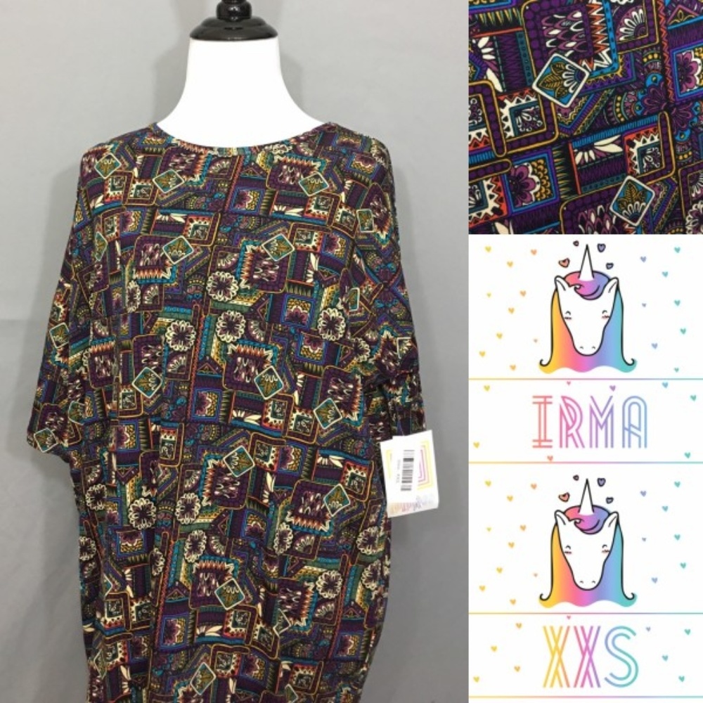 NWT LuLaRoe Irma Tunic